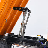 1/14 RC Hydraulischer Muldenkipper 4x4 Metall Fernbedienung Kipper Auto Schneeschaufel mit Hydrauliksystem Sound &amp; Light System Lackiert