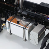1/14 RC Hydraulischer Muldenkipper 4x4 Metall Fernbedienung Kipper Auto Schneeschaufel mit Hydrauliksystem Sound &amp; Light System Lackiert