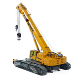 Eyewhale 1/14 Metal Remote Control Hydraulic Telescopic Crawler Crane Truck RC Hoist Model Brushless ESC Frsky Radio 5D Joystick