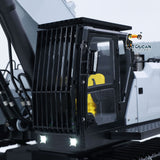 In Stock 1/12 RC Metal Hydraulic Excavator 395F Remote Control Digger Heavy Engineering Vehicle RTR Model 3.0L Dual Pump Paladin Light Sound System for Adults