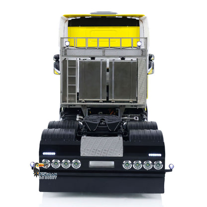 TOUCAN RC HOBBY Painted 1/14 RC Tractor Truck 6x6 Metal Chassis RTR Remote Control Car Model Sound Light G-6181 Equipment Rack