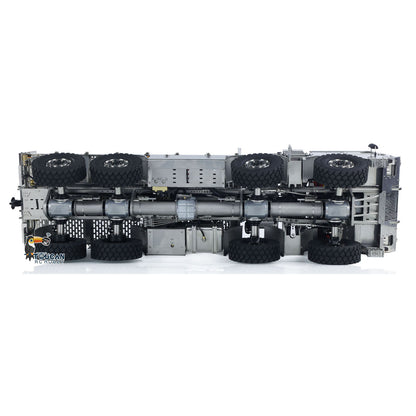 Metal 1/14 RC Hydraulic Off Road Military Truck T815 Remote Control 3Speed 8*8 Roll on off Dumper Model Paladin PL18 Radio
