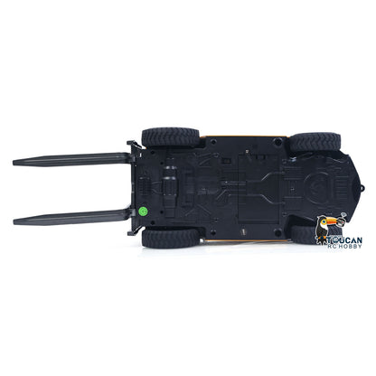 HIUNA 577 1/14 Electric Lifting Remote Control Forklift Model RC Construction Vehicle Battery Light Sound Effect Battery