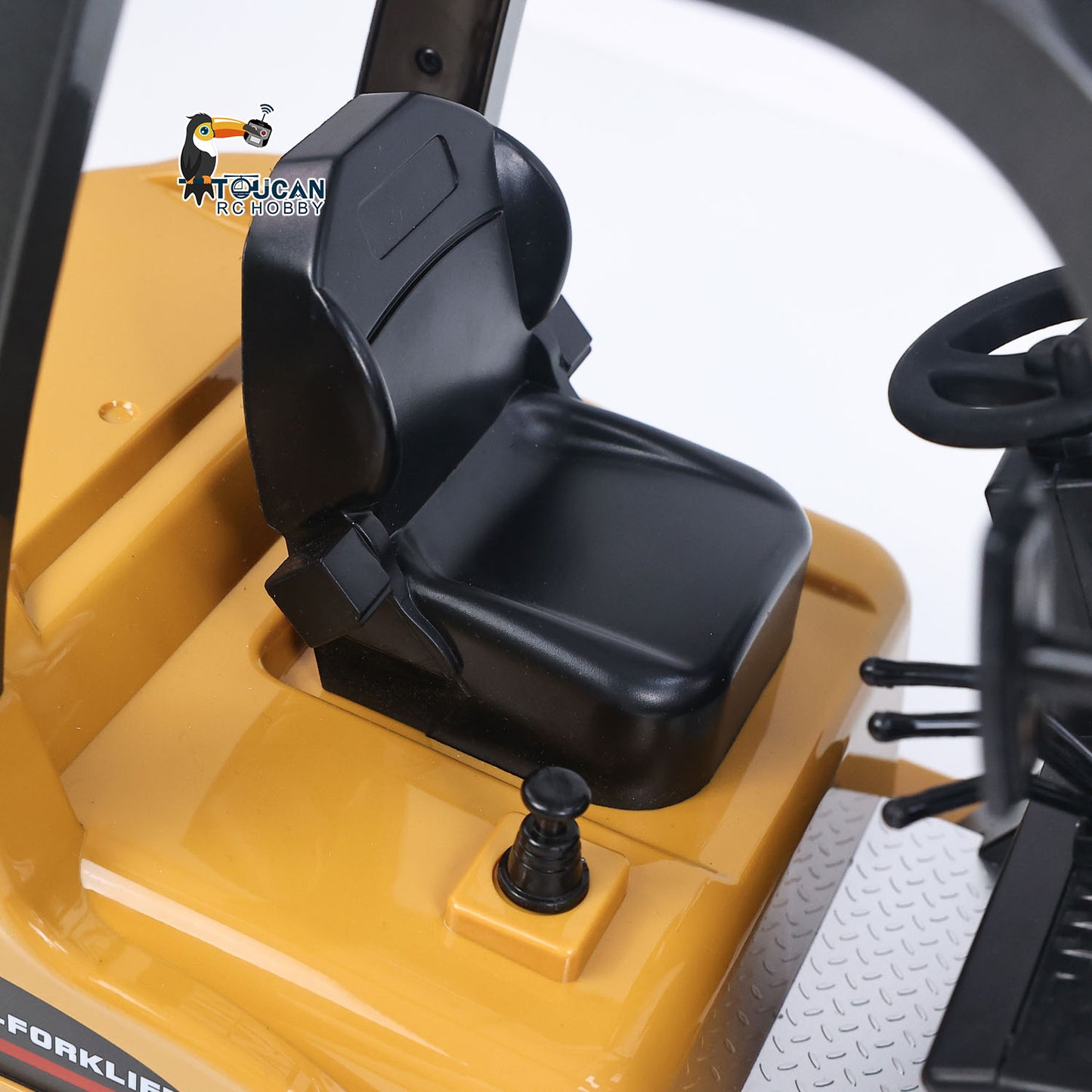 HIUNA 577 1/14 Electric Lifting Remote Control Forklift Model RC Construction Vehicle Battery Light Sound Effect Battery