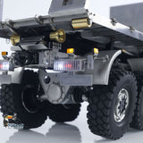 Metal 1/14 RC Hydraulic Off Road Military Truck T815 Remote Control 3Speed 8*8 Roll on off Dumper Model Paladin PL18 Radio
