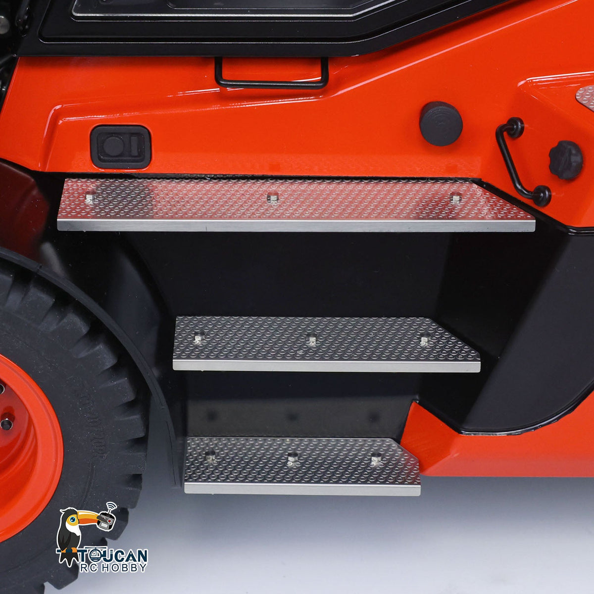 TOUCAN RC HOBBY LESU 1/14 RC Hydraulic Painted Assembled RC forklift Metal Aoue-LD160S Remote Control Wheeled Car Sound Light System Model