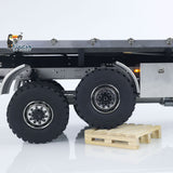 Metal 1/14 RC Hydraulic Off Road Military Truck T815 Remote Control 3Speed 8*8 Roll on off Dumper Model Paladin PL18 Radio