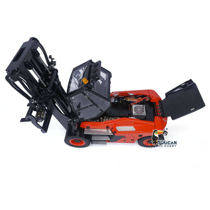 TOUCAN RC HOBBY LESU 1/14 RC Hydraulic Painted Assembled RC forklift Metal Aoue-LD160S Remote Control Wheeled Car Sound Light System Model