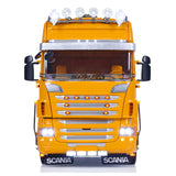 TOUCAN Pianted Metal Chassis 4X4 1/14 RC Tractor Truck DIY Customized R730 Model Car Ligth Sound