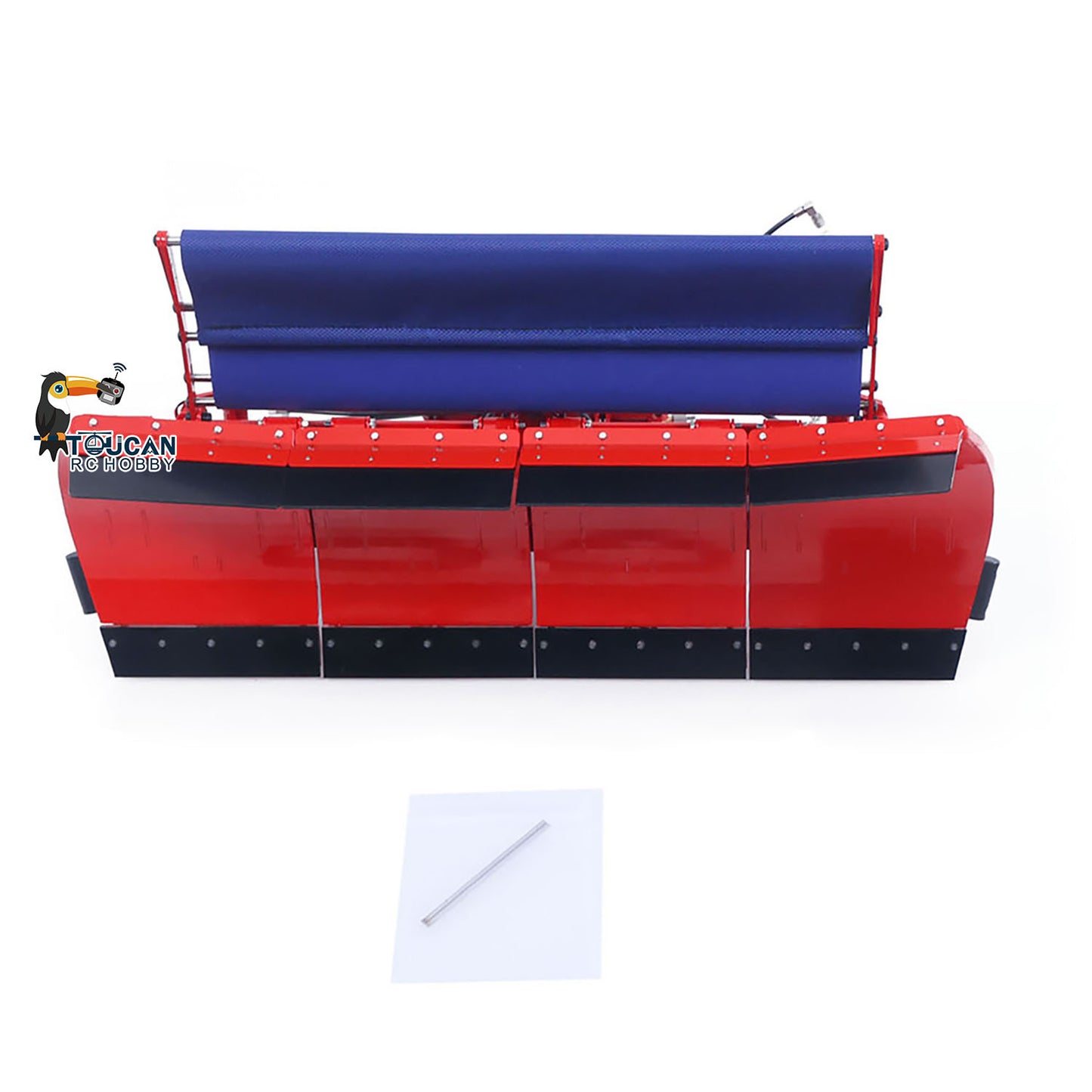 In Stock Metal Snow Blade for 1/14 Radio Control Hydraulic Roll On Off Dumper BZ 4151AK 6x6 RC Agricultural Tractor Truck Optional Part