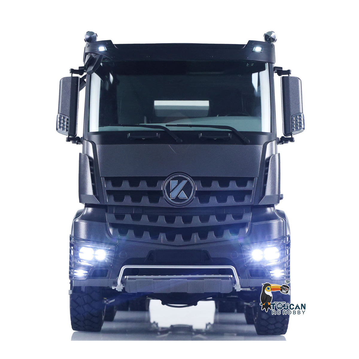 1/14 Kabolite K3367 8x8 Metal Hydraulic RC Tipper Remote Control Dump Truck Sonud Light 2Speed Model Battery ST8 Radio Axle Lock