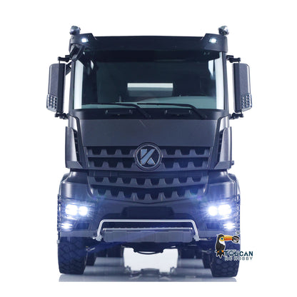 1/14 Kabolite K3367 8x8 Metal Hydraulic RC Tipper Remote Control Dump Truck Sonud Light 2Speed Model Battery ST8 Radio Axle Lock