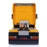 TOUCAN Pianted Metal Chassis 4X4 1/14 RC Tractor Truck DIY Customized R730 Model Car Ligth Sound