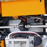 TOUCAN Pianted Metal Chassis 4X4 1/14 RC Tractor Truck DIY Customized R730 Model Car Ligth Sound