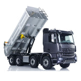 1/14 Kabolite K3367 8x8 Metal Hydraulic RC Tipper Remote Control Dump Truck Sonud Light 2Speed Model Battery ST8 Radio Axle Lock