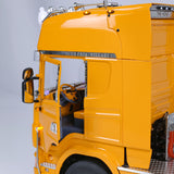 TOUCAN Pianted Metal Chassis 4X4 1/14 RC Tractor Truck DIY Customized R730 Model Car Ligth Sound