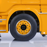 TOUCAN Pianted Metal Chassis 4X4 1/14 RC Tractor Truck DIY Customized R730 Model Car Ligth Sound