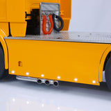 TOUCAN Pianted Metal Chassis 4X4 1/14 RC Tractor Truck DIY Customized R730 Model Car Ligth Sound