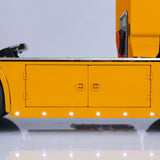 TOUCAN Pianted Metal Chassis 4X4 1/14 RC Tractor Truck DIY Customized R730 Model Car Ligth Sound