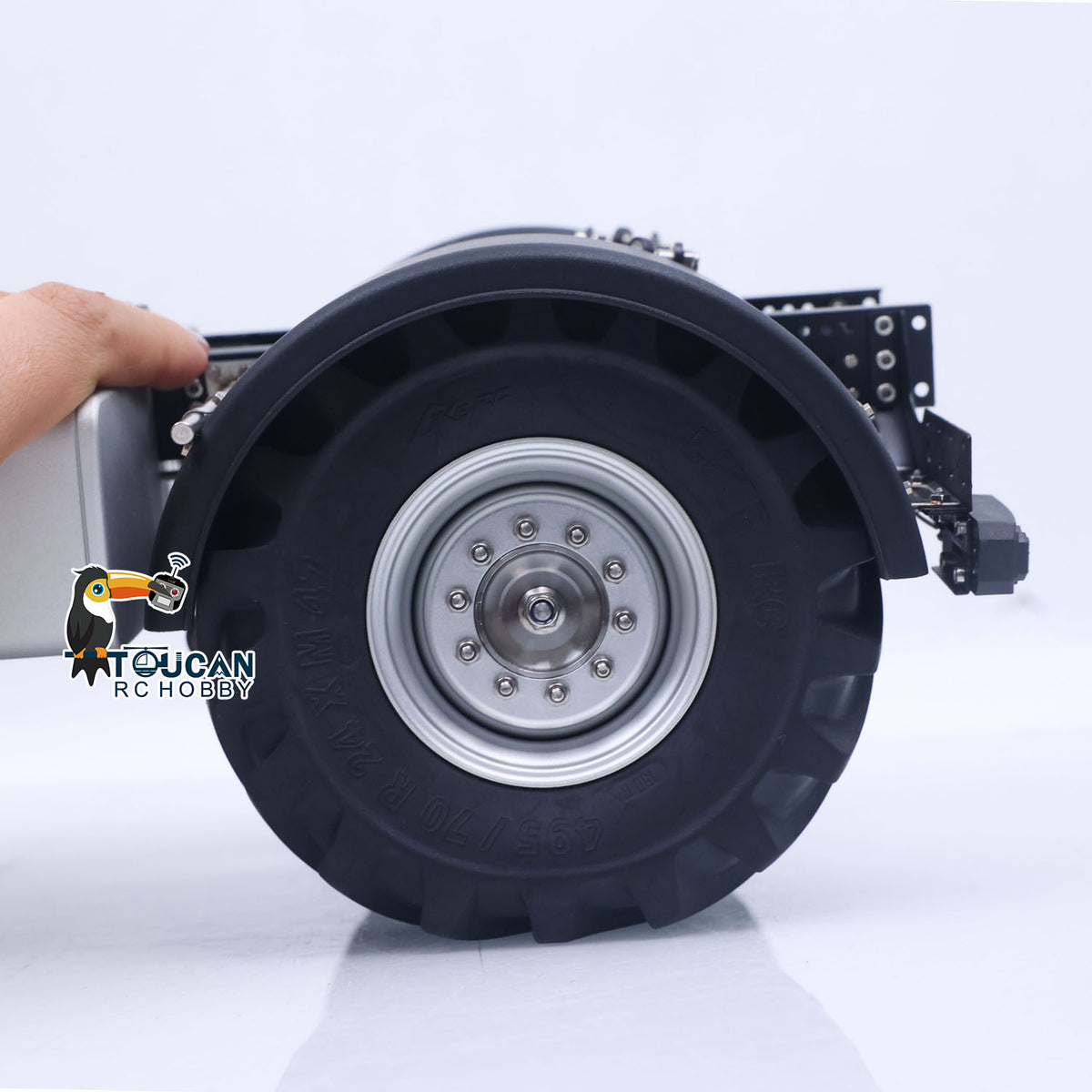 TOUCAN RC HOBBY RTR 4X4 1/14 Remote Control Rock Crawler U535 Lite RC Off Road Vehicle 2Speed Transmission Metal Chassis Differential Locks Light Sound