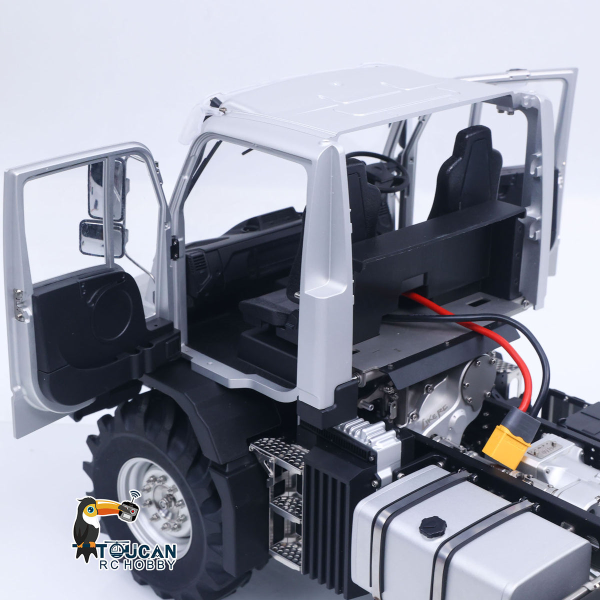TOUCAN RC HOBBY RTR 4X4 1/14 Remote Control Rock Crawler U535 Lite RC Off Road Vehicle 2Speed Transmission Metal Chassis Differential Locks Light Sound