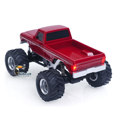 3602A 1/36 4WD Remote Control Off Road Vehicle Mini RC Crawler Car Light Battery Ready to Play Model For Indoor Outdoor No Sound