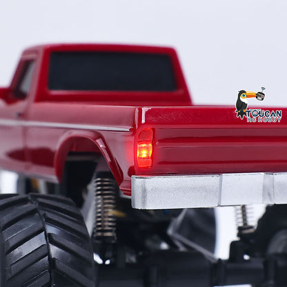 3602A 1/36 4WD Remote Control Off Road Vehicle Mini RC Crawler Car Light Battery Ready to Play Model For Indoor Outdoor No Sound