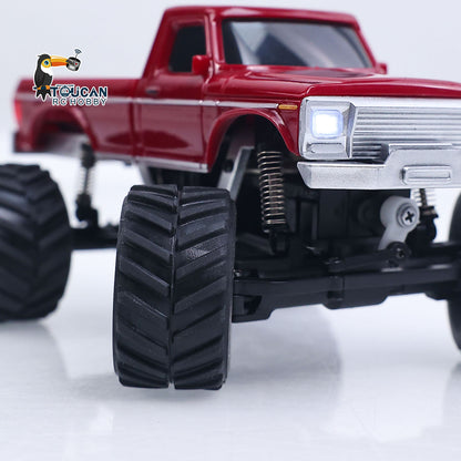 3602A 1/36 4WD Remote Control Off Road Vehicle Mini RC Crawler Car Light Battery Ready to Play Model For Indoor Outdoor No Sound