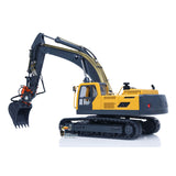 1/14 RC RTR Hydraulic Excavator EC360 JDM V2 Upgraded Digger Model with Sound & Light Systems Three-way directional valves Battry