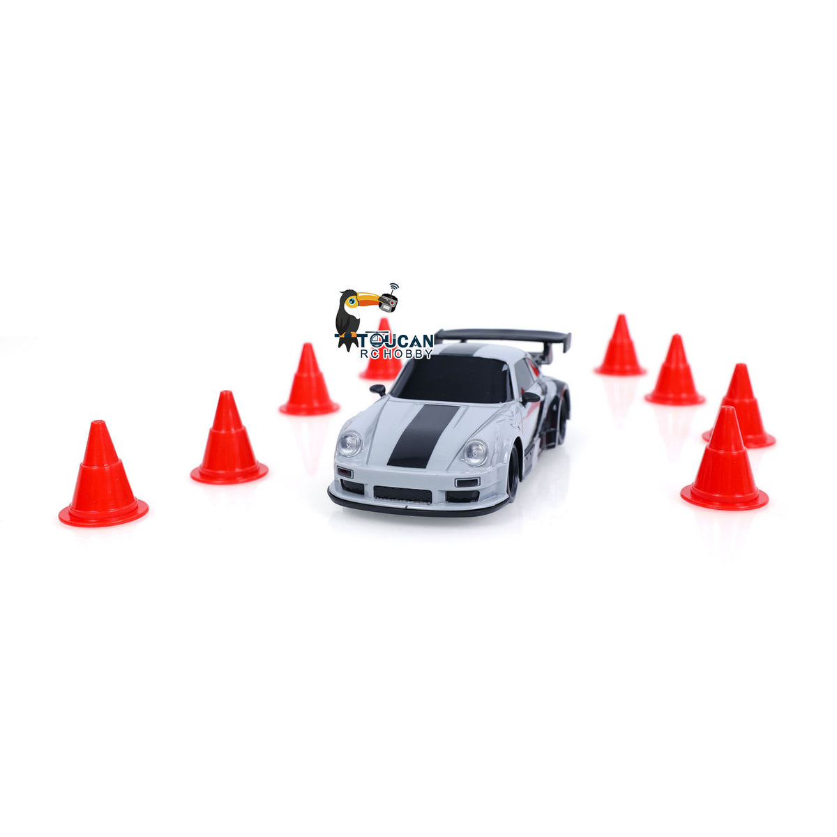 TOUCAN RC HOBBY 25KM/H High Speed 4x4 Plastic JIABAILE 1/36 RC Drift Car 3613 Gyroscope CNC C-hubs Indoor Outdoor Mini Racing Vehicle Battery Radio