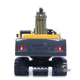 1/14 RC RTR Hydraulic Excavator EC360 JDM V2 Upgraded Digger Model with Sound & Light Systems Three-way directional valves Battry