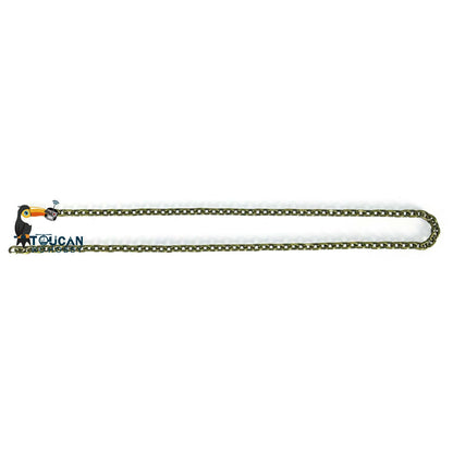 IN Stock Tank Model Parts High Simulation Metal Chain for Heng Long 1/16 RC Tanks German King Tiger USA Sherman M4A3 Russian T90