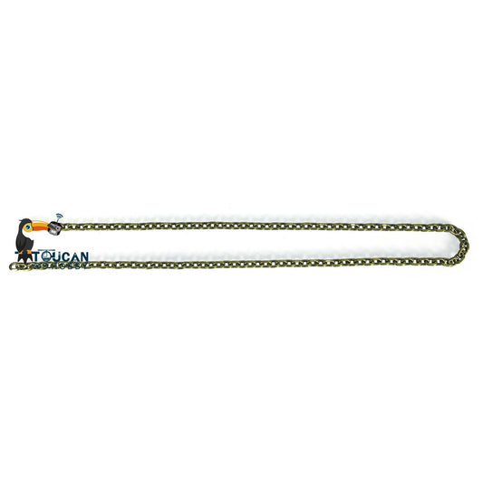 IN Stock Tank Model Parts High Simulation Metal Chain for Heng Long 1/16 RC Tanks German King Tiger USA Sherman M4A3 Russian T90