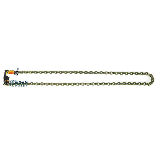 TOUCAN RC HOBBY Tank Model Parts High Simulation Metal Chain for Heng Long 1/16 RC Tanks German King Tiger USA Sherman M4A3 Russian T90