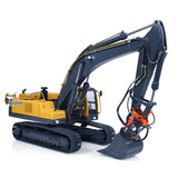 1/14 RC RTR Hydraulic Excavator EC360 JDM V2 Upgraded Digger Model with Sound & Light Systems Three-way directional valves Battry