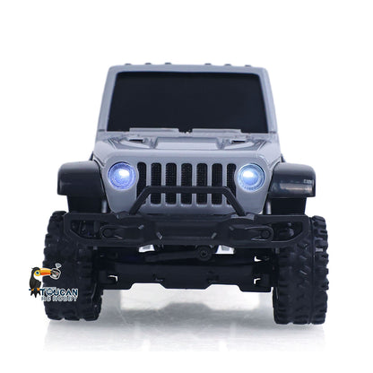 1/36 Radio Control Crawler 3601A 4X4 RC Off Road Car Model Light System Battery Mini Vehicle RTR Model Gift For Adult Collection
