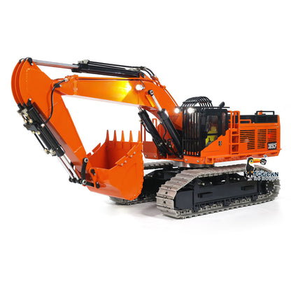 TOUCAN RC HOBBY 385CF 1/8 Hydraulic RC Excavator 150KG Heavy Duty Metal Digger PL18EV Lite FlySky i6S Radio Control Model