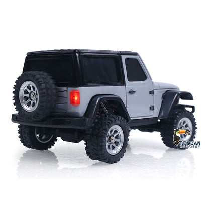 1/36 Radio Control Crawler 3601A 4X4 RC Off Road Car Model Light System Battery Mini Vehicle RTR Model Gift For Adult Collection
