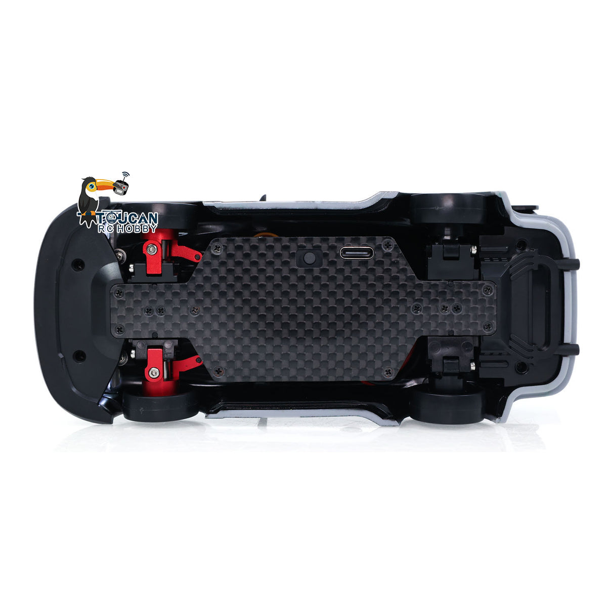TOUCAN RC HOBBY 25KM/H High Speed 4x4 Plastic JIABAILE 1/36 RC Drift Car 3613 Gyroscope CNC C-hubs Indoor Outdoor Mini Racing Vehicle Battery Radio