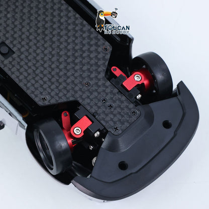 TOUCAN RC HOBBY 25KM/H High Speed 4x4 Plastic JIABAILE 1/36 RC Drift Car 3613 Gyroscope CNC C-hubs Indoor Outdoor Mini Racing Vehicle Battery Radio