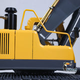 1/14 RC Hydraulic Excavator EC360 JDM V2 Upgraded Painted Digger Assembled Model with Sound & Light Systems Radio Motor Servo ESC