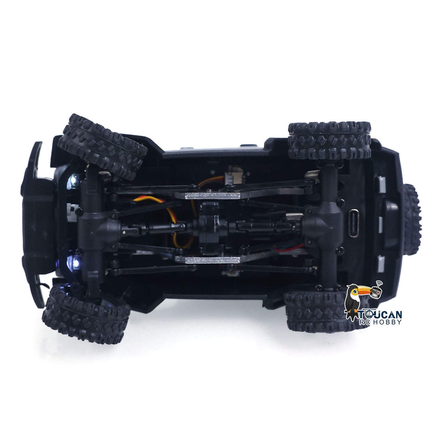 1/36 Radio Control Crawler 3601A 4X4 RC Off Road Car Model Light System Battery Mini Vehicle RTR Model Gift For Adult Collection
