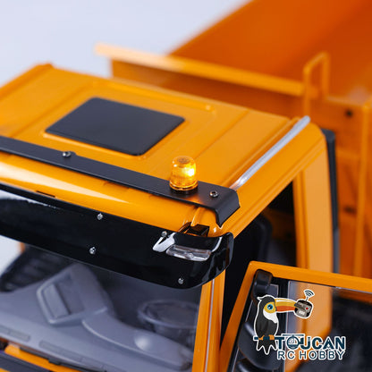 TOUCAN RC HOBBY 1/14 LESU 8X8 Metal RC Hydraulic Dump Truck Remote Control Tipper Dumper Simulation Car Hobby Model DIY 20150731 PNP/RTR