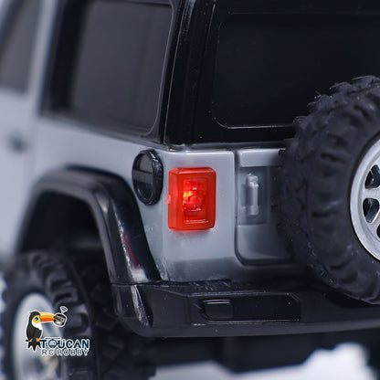 1/36 Radio Control Crawler 3601A 4X4 RC Off Road Car Model Light System Battery Mini Vehicle RTR Model Gift For Adult Collection
