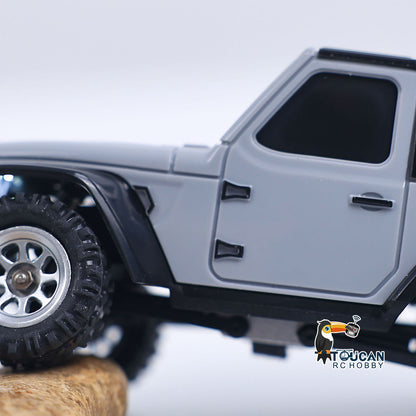 1/36 Radio Control Crawler 3601A 4X4 RC Off Road Car Model Light System Battery Mini Vehicle RTR Model Gift For Adult Collection