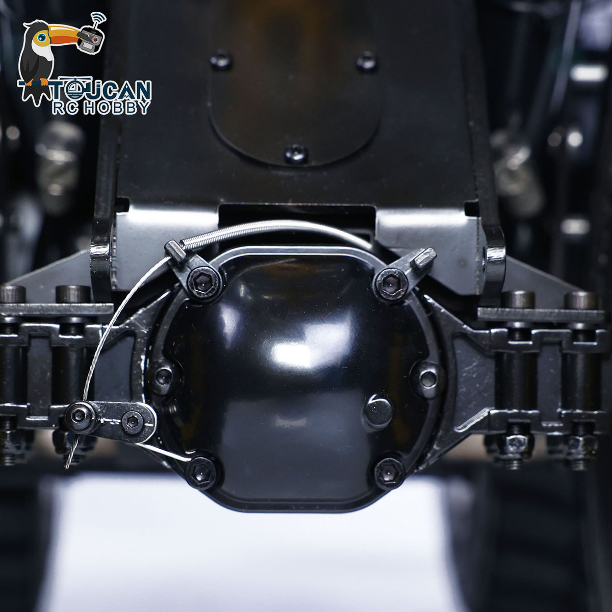 TOUCAN RC HOBBY MTM 1/14 5CH Valves Hydraulic RC Wheel Loader WA480 Metal Construction Vehicle Heavy Truck ST8 Radio Light Sound System Quick Coupler