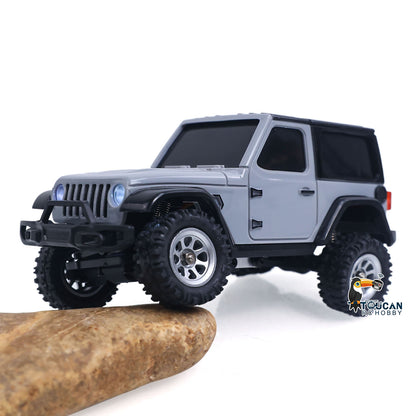1/36 Radio Control Crawler 3601A 4X4 RC Off Road Car Model Light System Battery Mini Vehicle RTR Model Gift For Adult Collection
