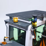 Metal 1/14 RC Hydraulic Excavator LR914 PRO MAX Remote Control Digger Construction Car 8ways Valve PL18EV LITE Radio Battery