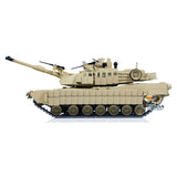 TOUCAN 1/16 Metal RC Tank 3918 Abrams M1A2 TUSK II Dual Flow Gearbox 360 Turret Rotary Infrared Combat Barrel Recoil FPV