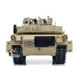TOUCAN 1/16 Metal RC Tank 3918 Abrams M1A2 TUSK II Dual Flow Gearbox 360 Turret Rotary Infrared Combat Barrel Recoil FPV